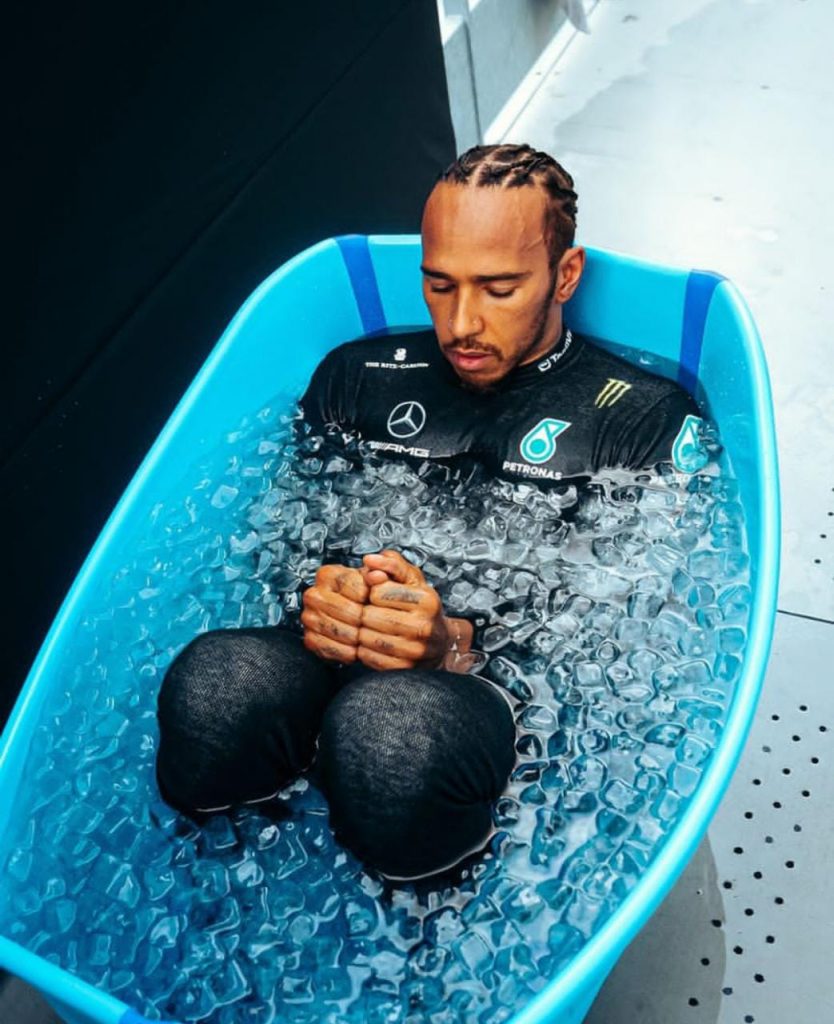 beneficios del entrenamiento personal con terapia de frio y baños de agua helada